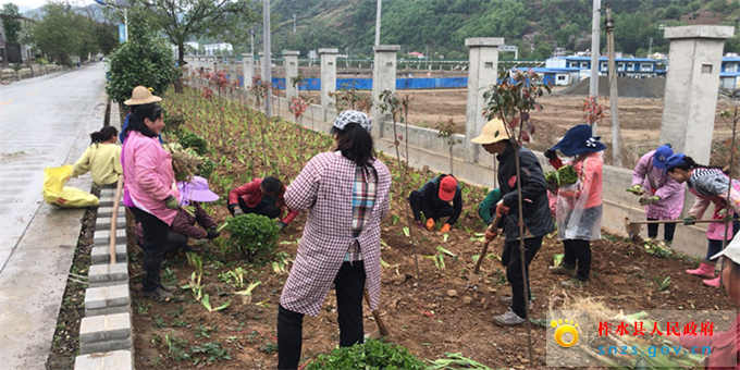柞水公路段提升靓化水平 改善人居环境（图） (1).jpg
